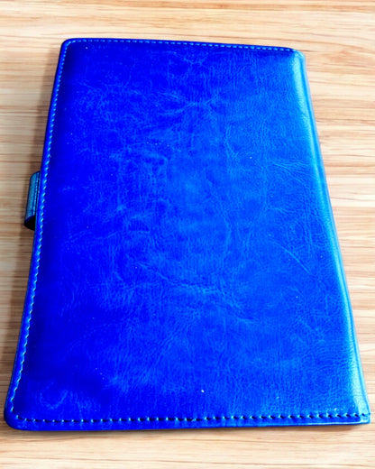 Exclusivo Cuaderno de Cuero "Sekretnik" A5 con Cerradura de Combinación - personalización con grabado