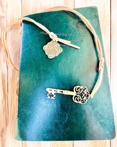 Notatnik Vintage "Klucz Przeszłości" - Posibilidad de grabado para regalo, cuaderno