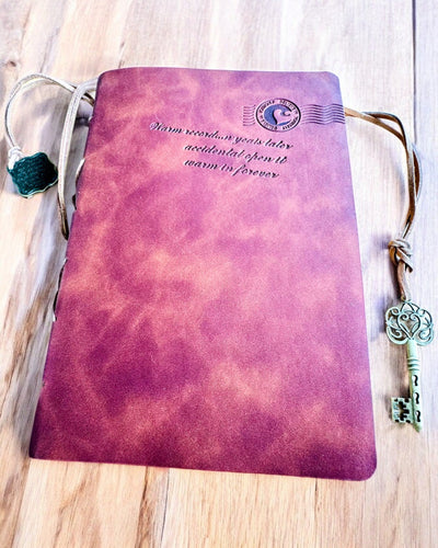 Notatnik Vintage "Klucz Przeszłości" - Posibilidad de grabado para regalo, cuaderno