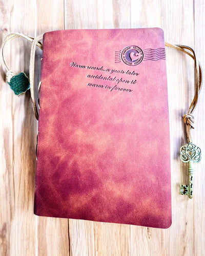 Notatnik Vintage "Klucz Przeszłości" - Posibilidad de grabado para regalo, cuaderno