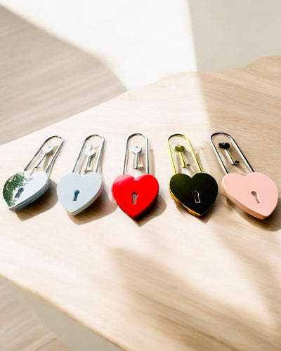 Cerraduras Mágicas del Amor con Opción de Grabado para regalo, 5 variantes de color a elegir