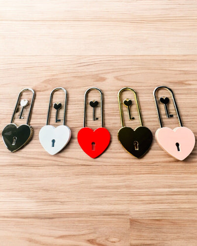 Cerraduras Mágicas del Amor con Opción de Grabado para regalo, 5 variantes de color a elegir