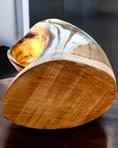 Compacto, 350 ml, Jarra Tallada Obra Maestra con posibilidad de personalización con grabado - 2 variantes de color