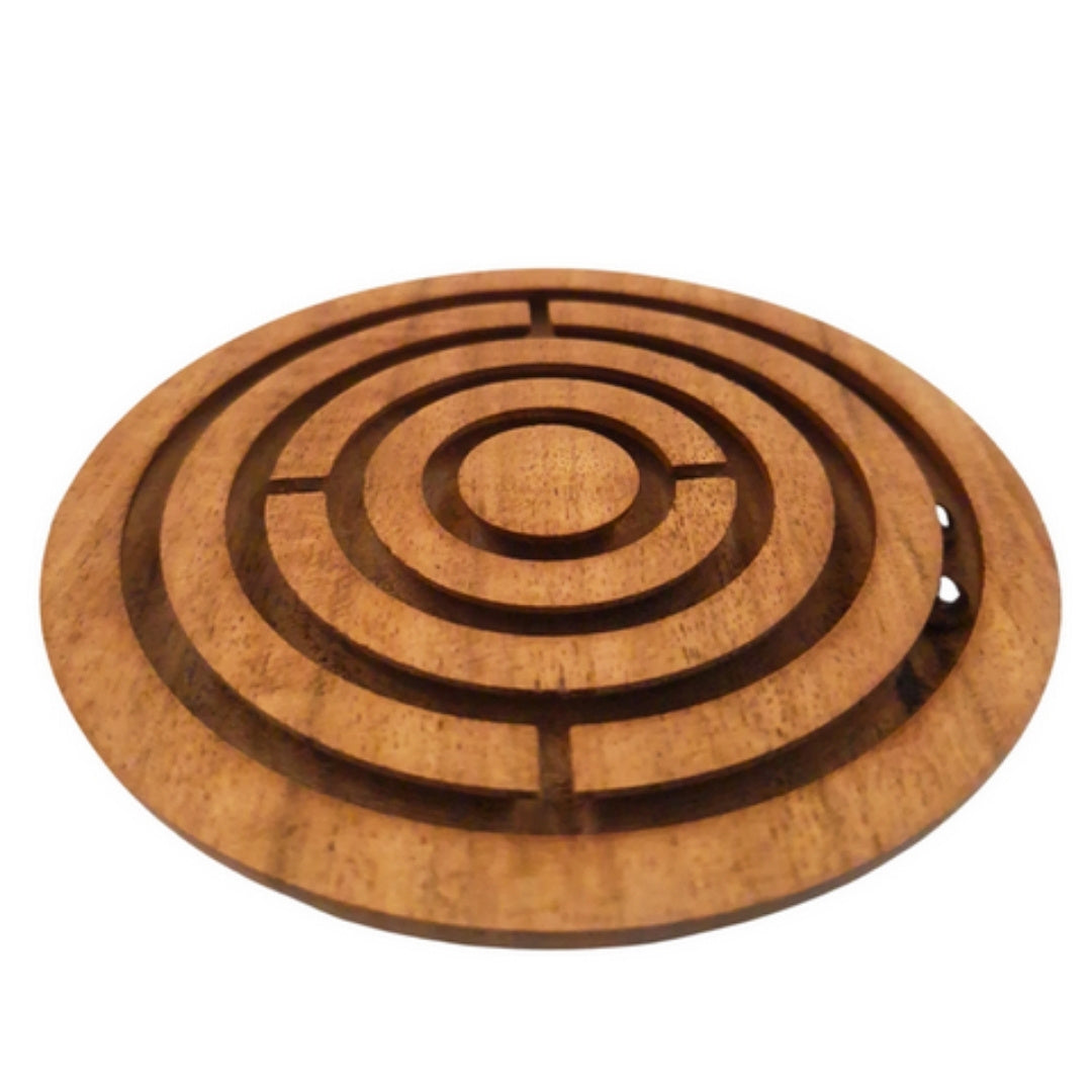 Juego de habilidad bolas en laberinto de madera con posibilidad de personalización mediante grabado
