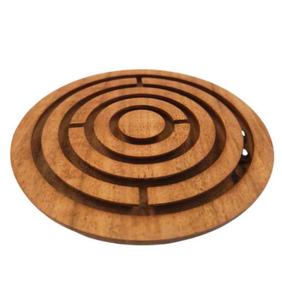 Juego de habilidad bolas en laberinto de madera con posibilidad de personalización mediante grabado