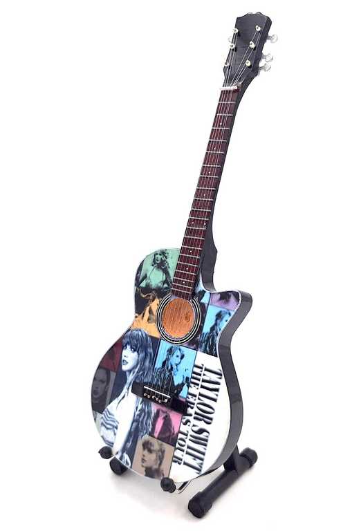 Mini guitarra Taylor Swift MGT-9064 con posibilidad de personalización con grabado