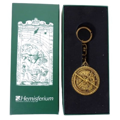 Brelok Premium Astrolabium Mosiężny z Możliwością Personalizacji Grawerem