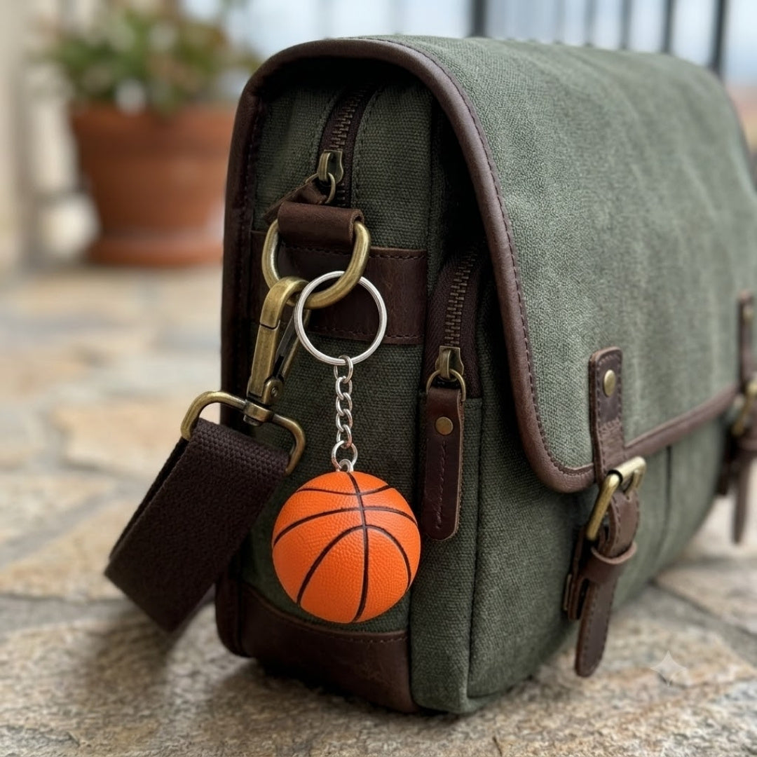 Brelok do Kluczy Koszykówka z Personalizowanym Grawerem