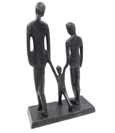 Figura decorativa Familia con niño DI-FIG-022