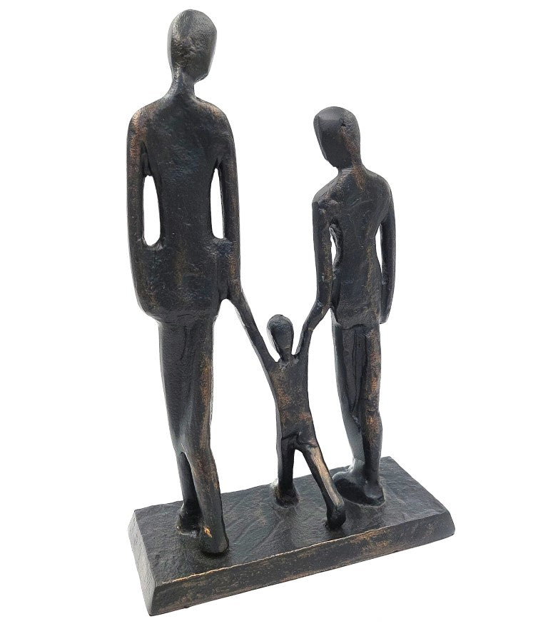 Figura decorativa Familia con niño DI-FIG-022
