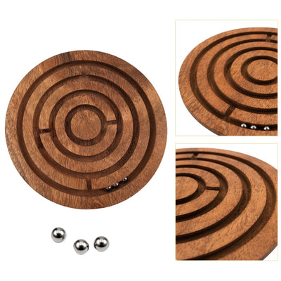 Juego de habilidad bolas en laberinto de madera con posibilidad de personalización mediante grabado