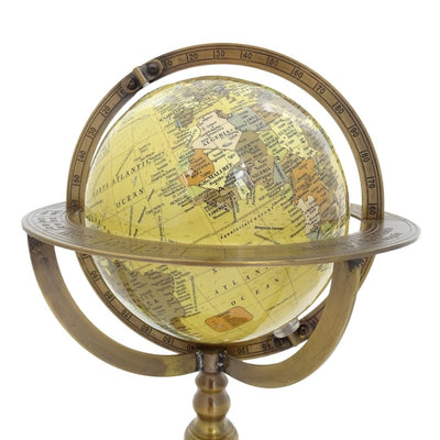 Globo decorativo con base de latón y opción de grabado personalizado