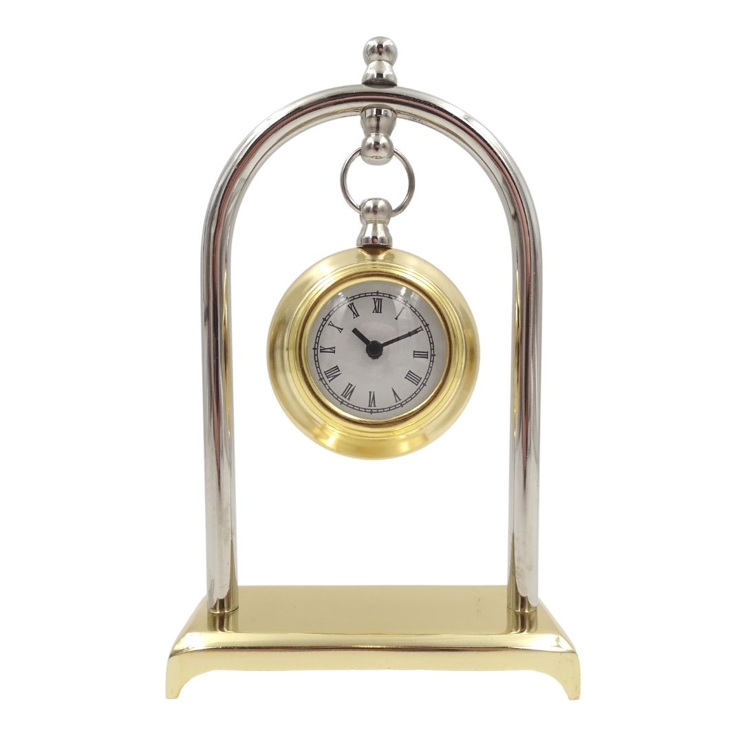 Reloj de chimenea vintage retro M02 con opción de grabado personalizado