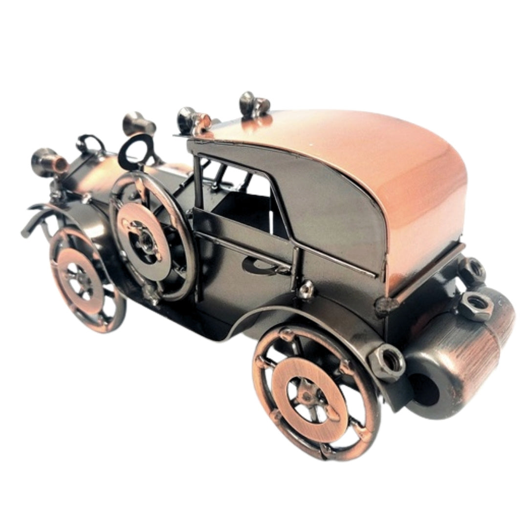 Modelo metálico de automóvil retro Q87 con posibilidad de grabado