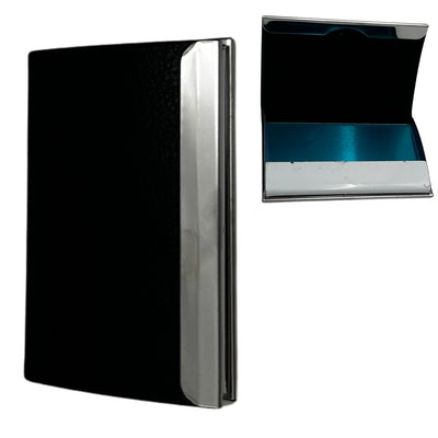 Set de Regalo Elegante Classico con Personalización - Cuaderno de Piel A5, Paraguas, Bolígrafo, Porta Tarjetas y Llavero en Caja Estética de Regalo