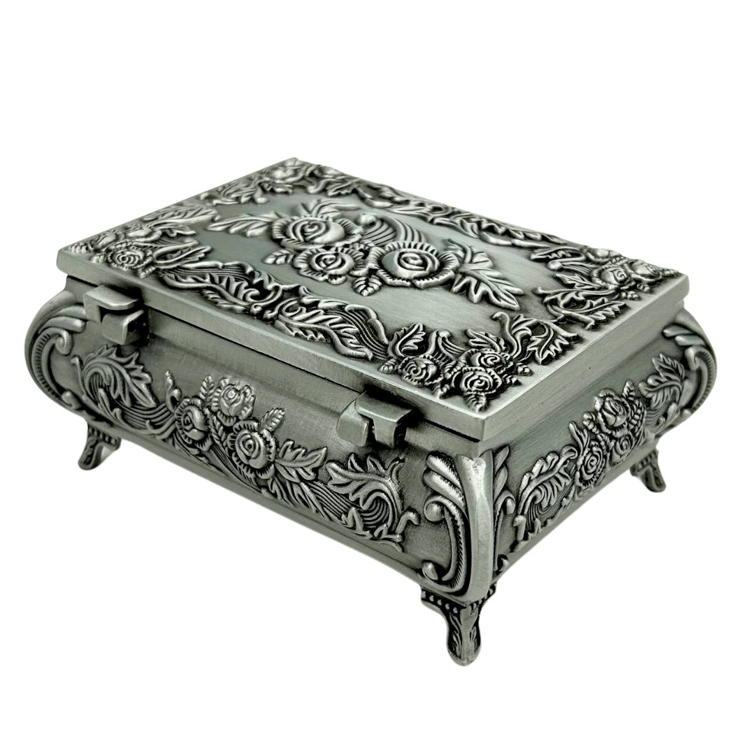 Caja metálica decorativa 2075 con grabado
