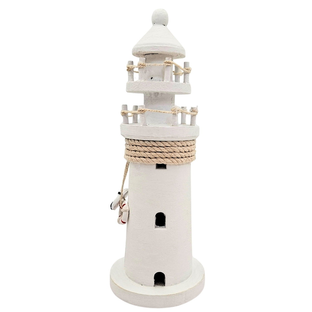 Faro de Madera con Grabado