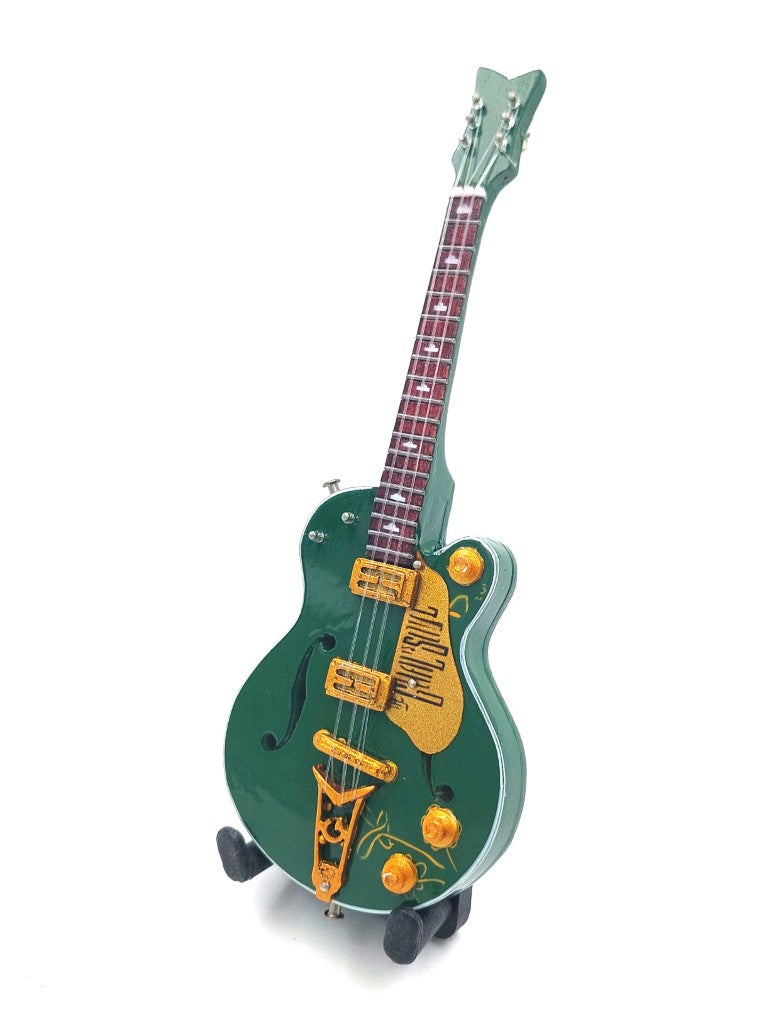 Mini guitarra coleccionable de 15 cm - BMG-007 estilo Bono con posibilidad de personalización con grabado