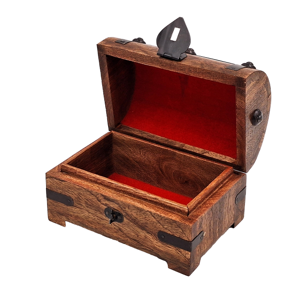Caja de madera para regalo con posibilidad de personalización mediante grabado