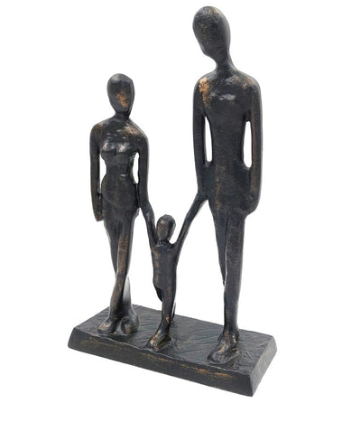 Figura decorativa Familia con niño DI-FIG-022