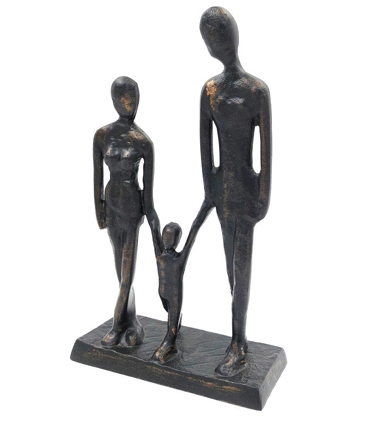 Figura decorativa Familia con niño DI-FIG-022