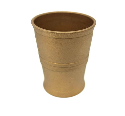 Juego de 4 vasos de chupito de latón con posibilidad de grabado personalizado