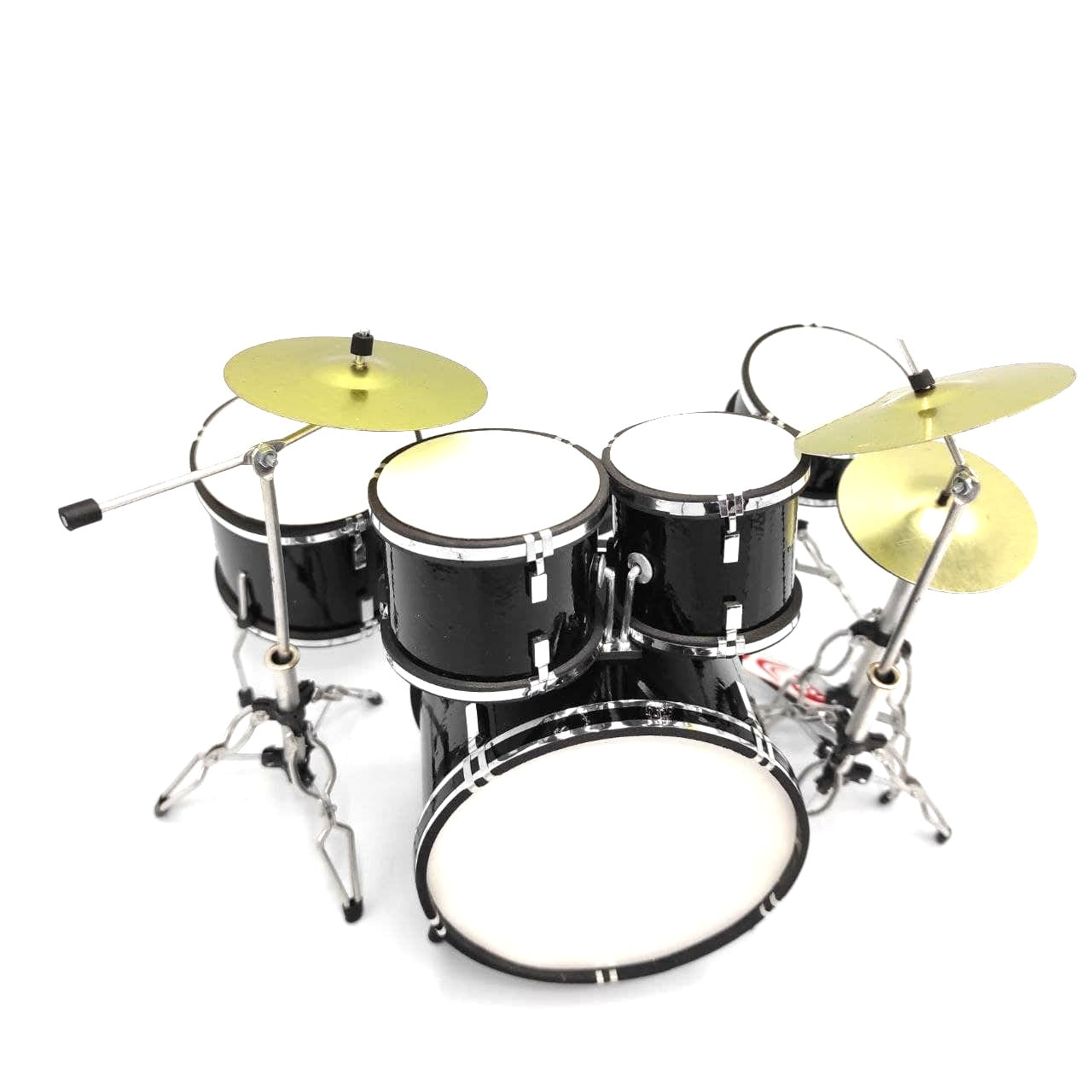 Mini batería negra MDR-0022 a escala 1:5 con posibilidad de personalización con grabado