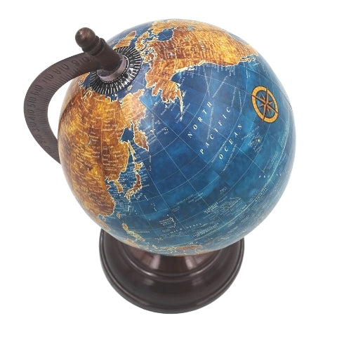Globo decorativo Blue Ocean con grabado personalizado