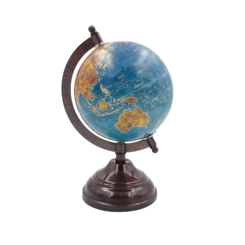 Globo decorativo Blue Ocean con grabado personalizado