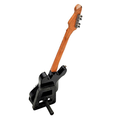 Miniguitarra decorativa de 15 cm con soporte, personalizable con grabado