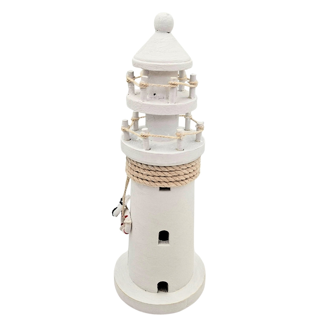Faro de Madera con Grabado