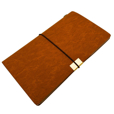Cuaderno de viaje de cuero con grabado personalizado  