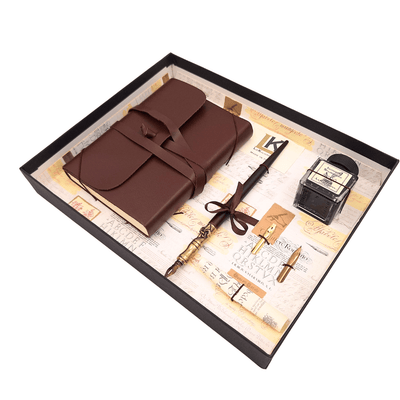 Set exclusivo de caligrafía con cuaderno