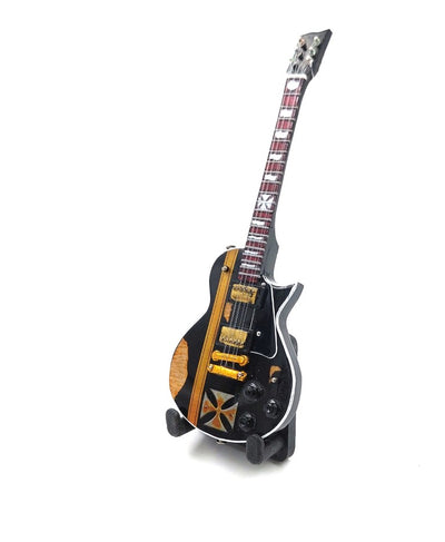 Mini guitarra coleccionable de 15 cm estilo James Hetfield con posibilidad de personalización con grabado