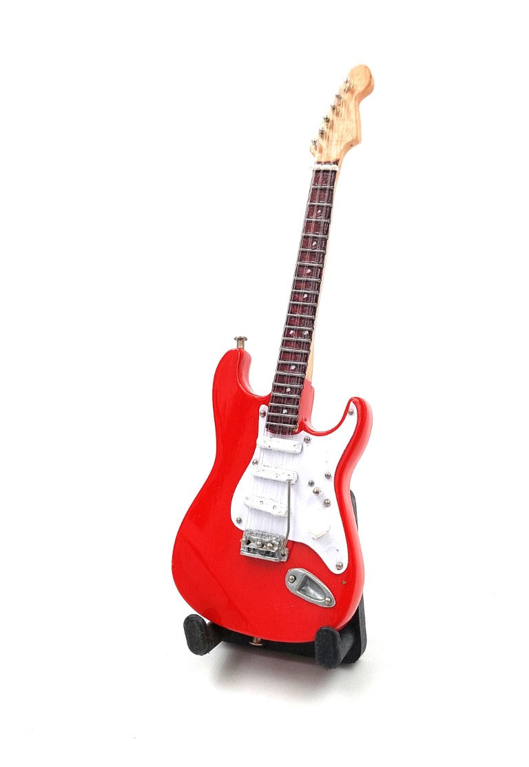 Mini guitarra de 15 cm BMG-009 estilo Mark Knopfler con posibilidad de personalización con grabado