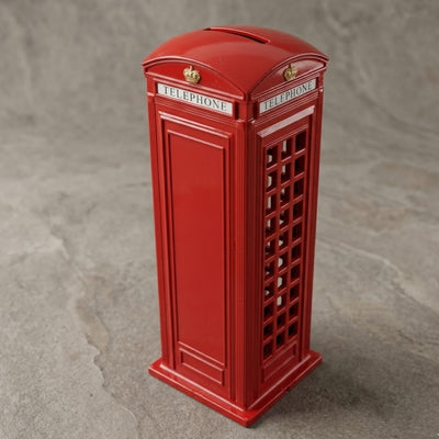 Figura decorativa de cabina telefónica