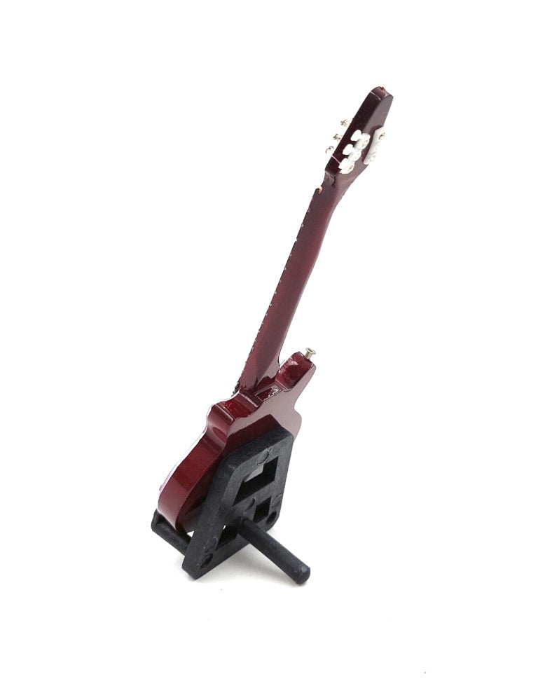 Mini guitarra de 15 cm estilo Brian May con posibilidad de personalización con grabado