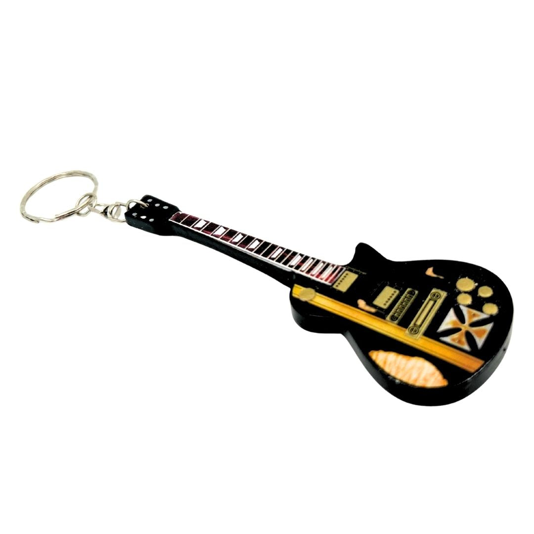 Brelok gitara Metallica James Hetfield Iron Cross z możliwością personalizacji grawerem