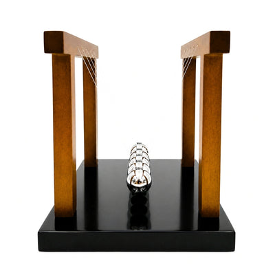 Bolas de Newton Premium Grandes Elegantes sobre Base de Madera con Posibilidad de Personalización con Grabado