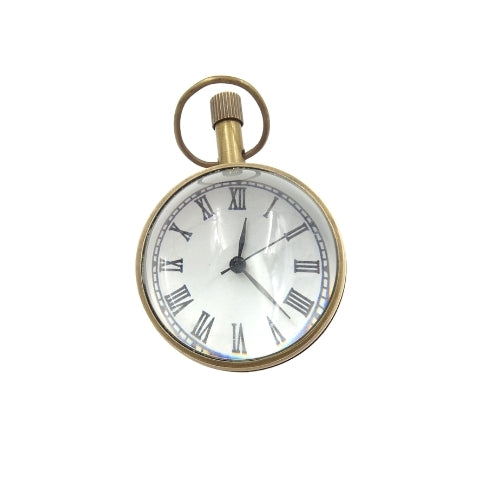 Reloj miniatura de latón CLK-0569 con grabado personalizado