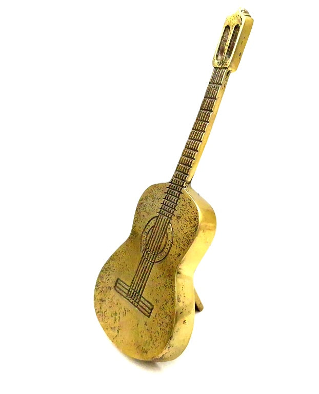 Guitarra decorativa metálica MUS-20 con opción de grabado personalizado