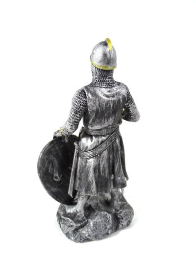 Figura de caballero cruzado 18 cm con posibilidad de personalización con grabado