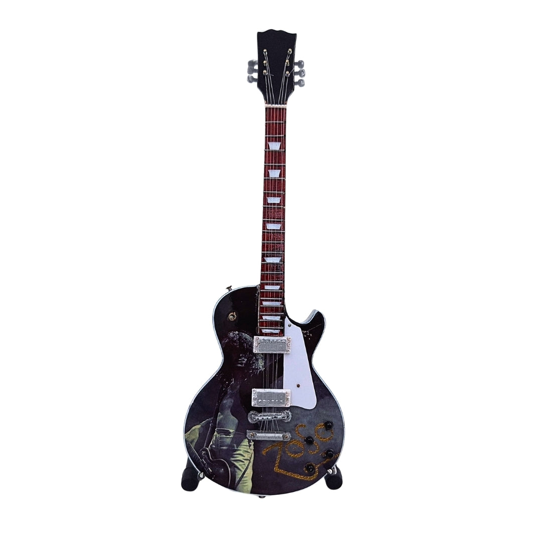 Mini guitarra Led Zeppelin Jimi Page MGT-8624 con grabado