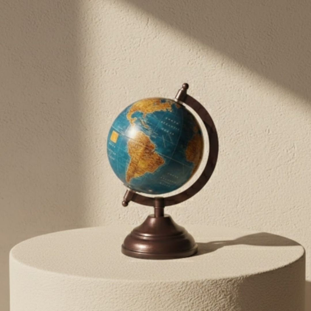Globo decorativo Blue Ocean con grabado personalizado