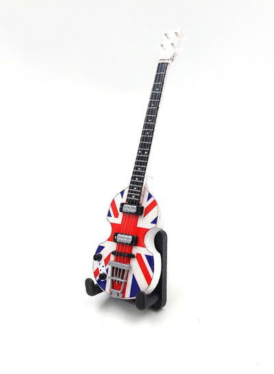 Mini guitarra bajo de 15 cm Paul McCartney