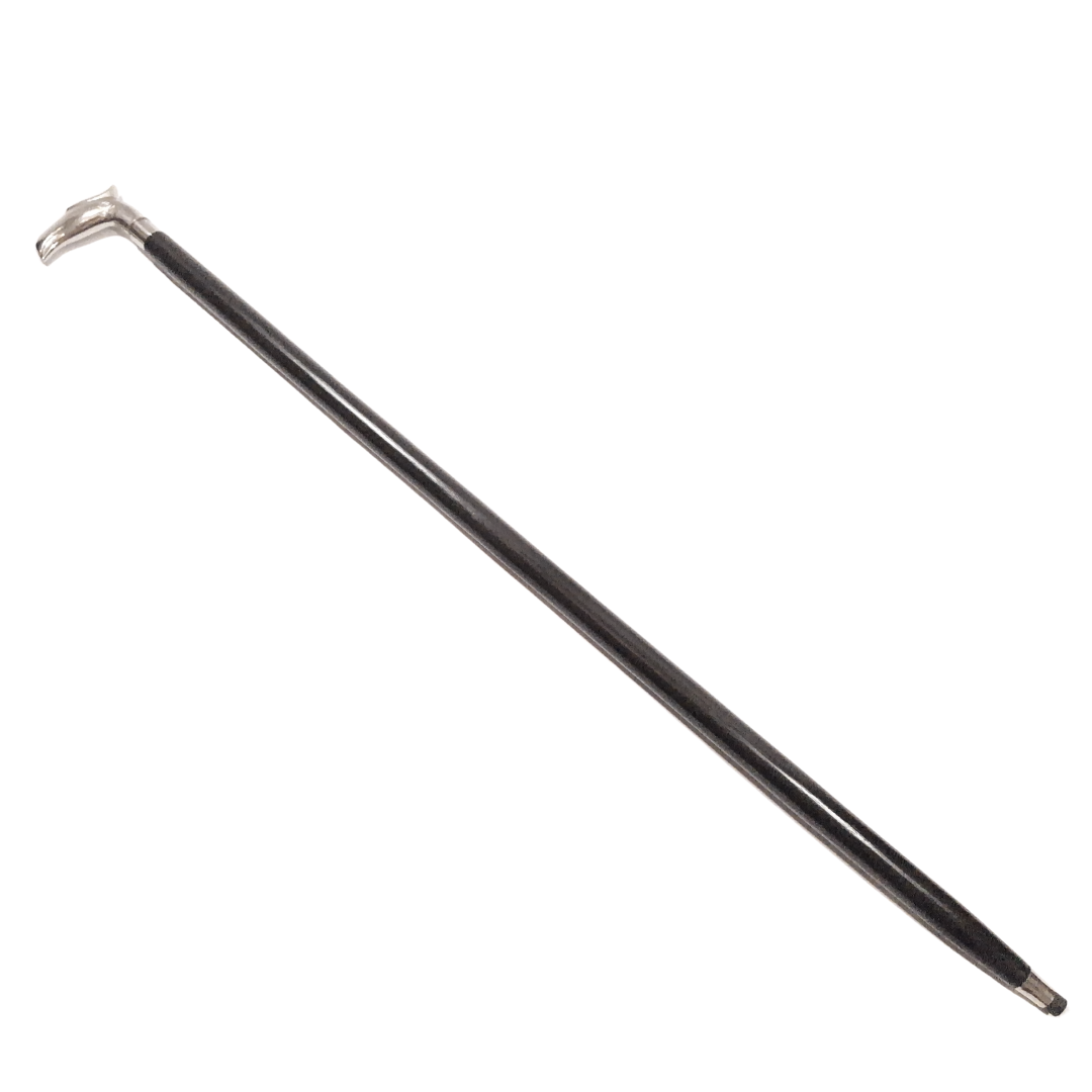 Elegante bastón de madera con cabeza de águila DNU-013