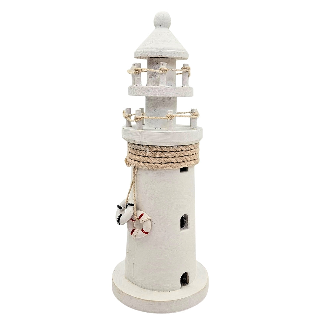 Faro de Madera con Grabado