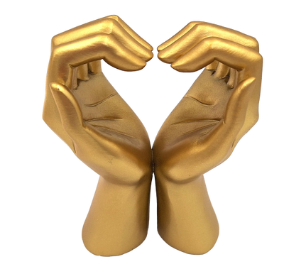 Figura decorativa dorada Glamour