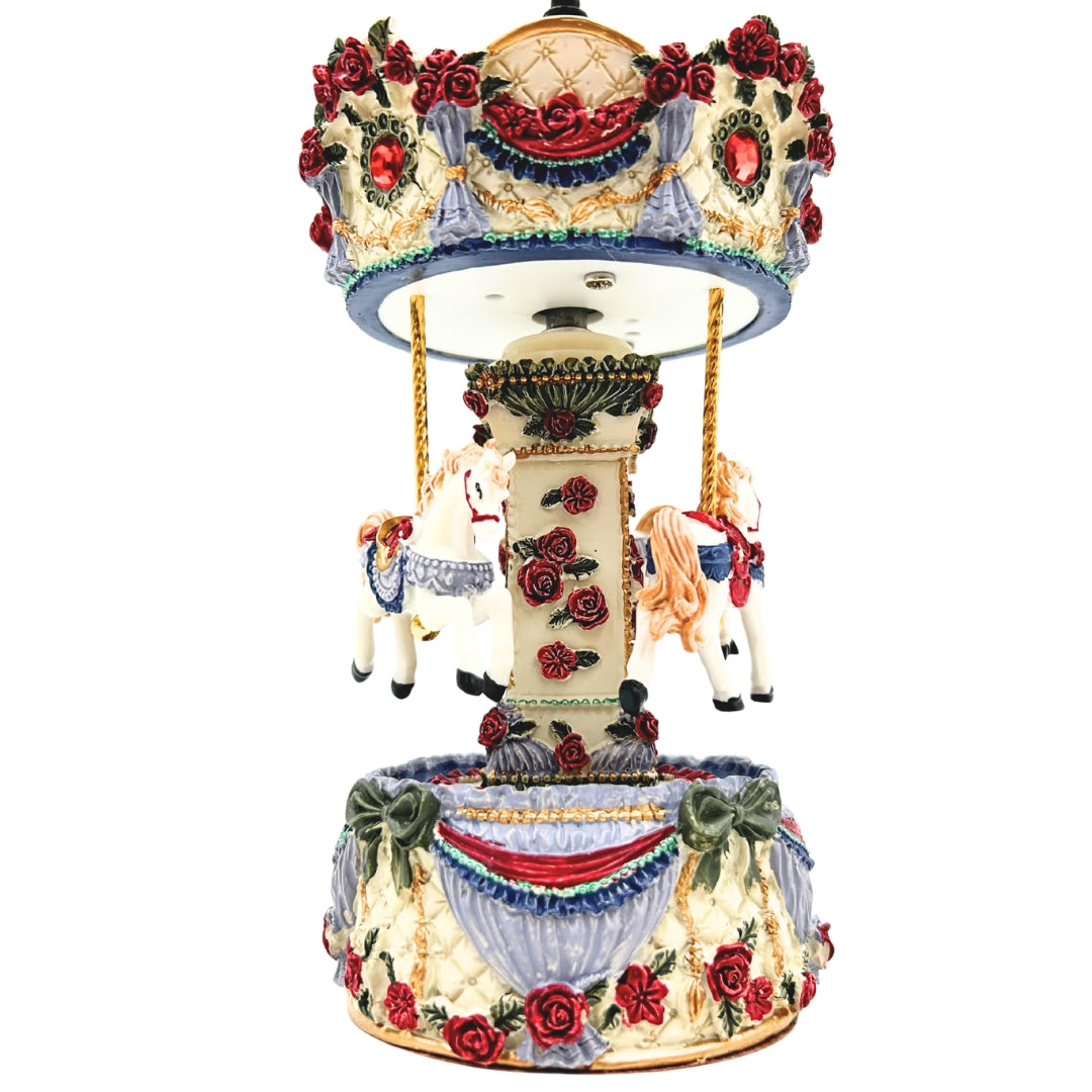 Carrusel Caja de Música 18 cm con Grabado