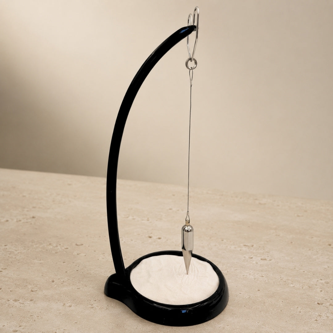 Péndulo de Arena Sand Pendulum con Grabado - Decoración Inspiradora de 38 cm con Arena Cinética